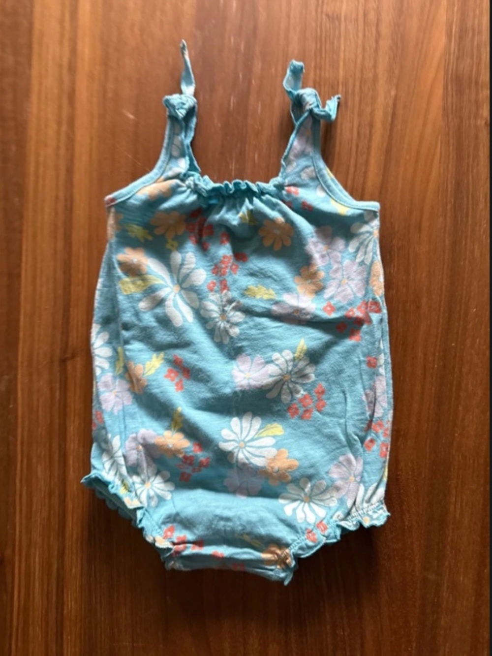 Little Co by Lauren Conrad - Groovy Floral Baby Romper - 9 Months